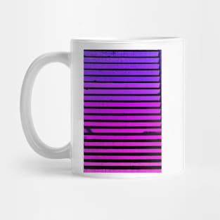 Ombre Staircase Abstract Purple Mug